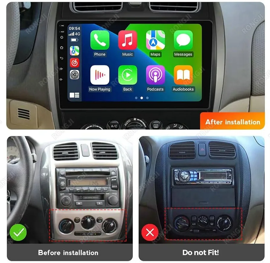 قاب مانیتور اندروید مناسب مزدا 323 3 قاب مانیتور اندروید مناسب مزدا 323