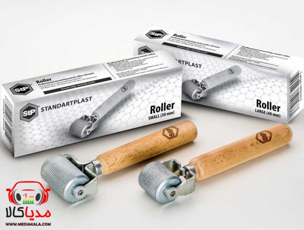 STP Short Handle Roller wooden 30 mm غلتک