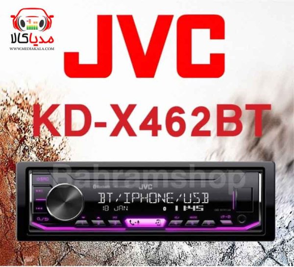 پخش کننده خودرو جی وی سی مدل BT462