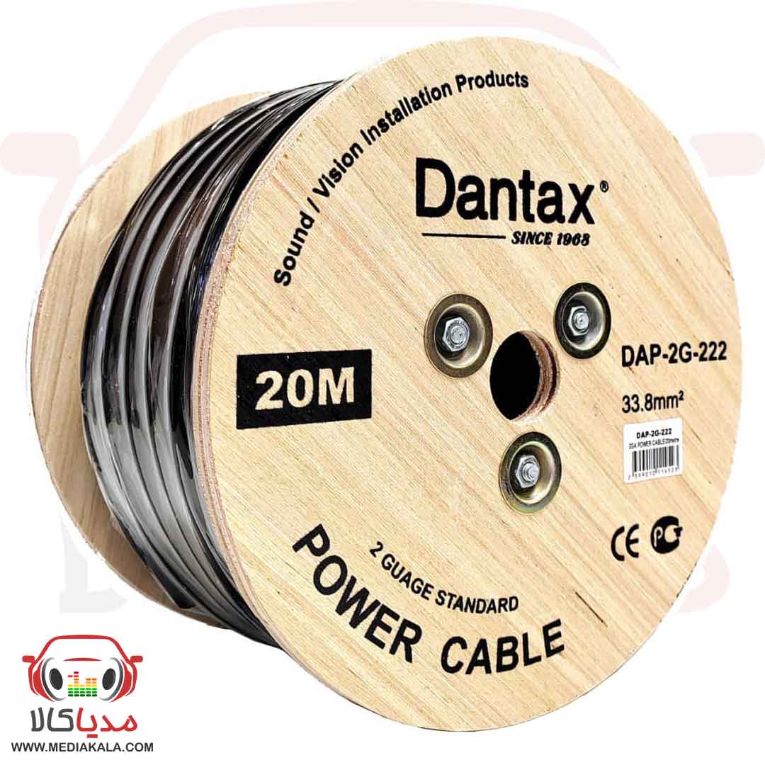 سیم برق 2 گیج دنتکس مدل DAP-2G-222