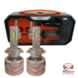 نصب هدلایت V120 Pro لنزو روی خودرو