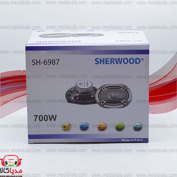 جعبه خرید و قیمت اسپیکر خربزه ای شروود مدل Sherwood SH 6987