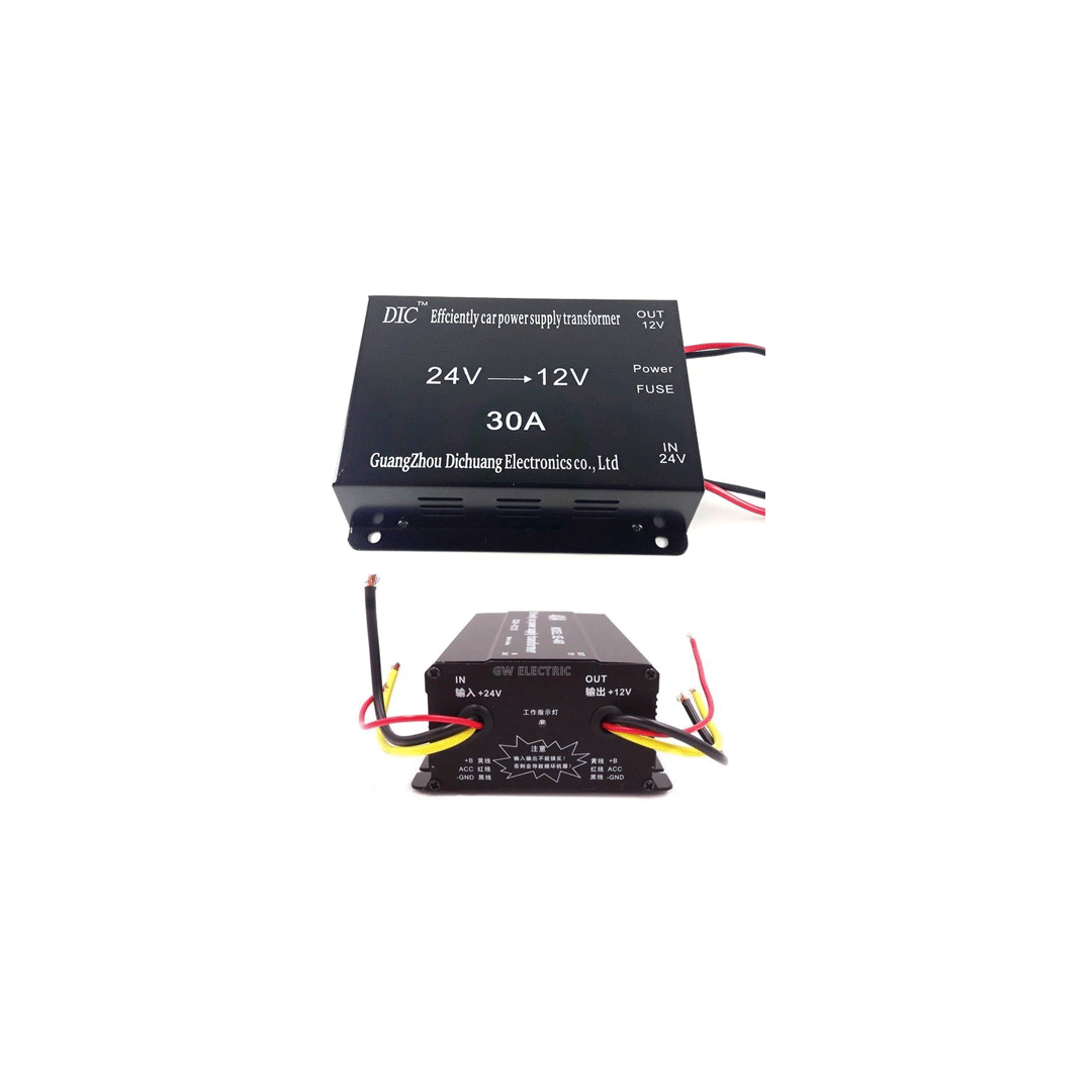 مبدل ولتاژ خودرو