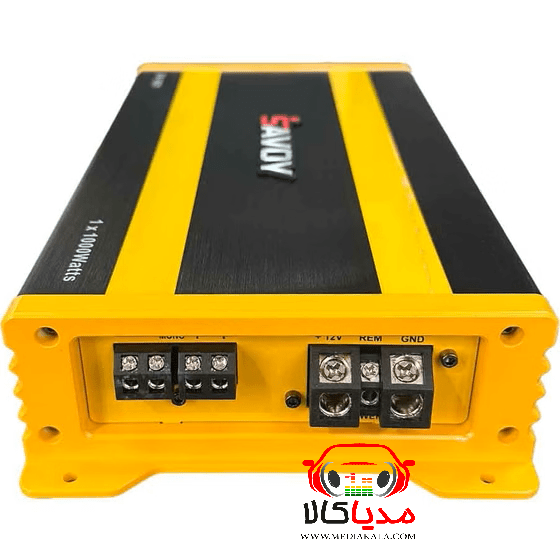 آمپلی فایر ساووی مدل SV1001 مونو 4 آمپلی فایر ساووی مدل SV1001 مونو