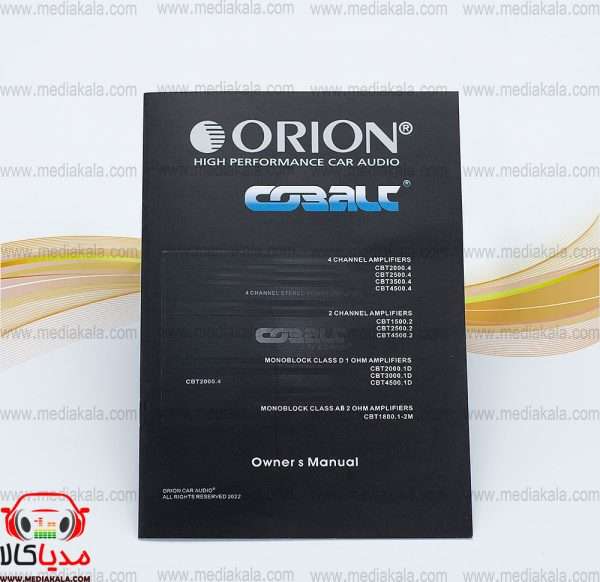 مشخصات روبرو آمپلی فایر اوریون orion مدلCBT 2000.4